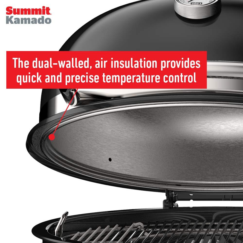 Weber Summit Kamado S6 Charcoal Grill Center