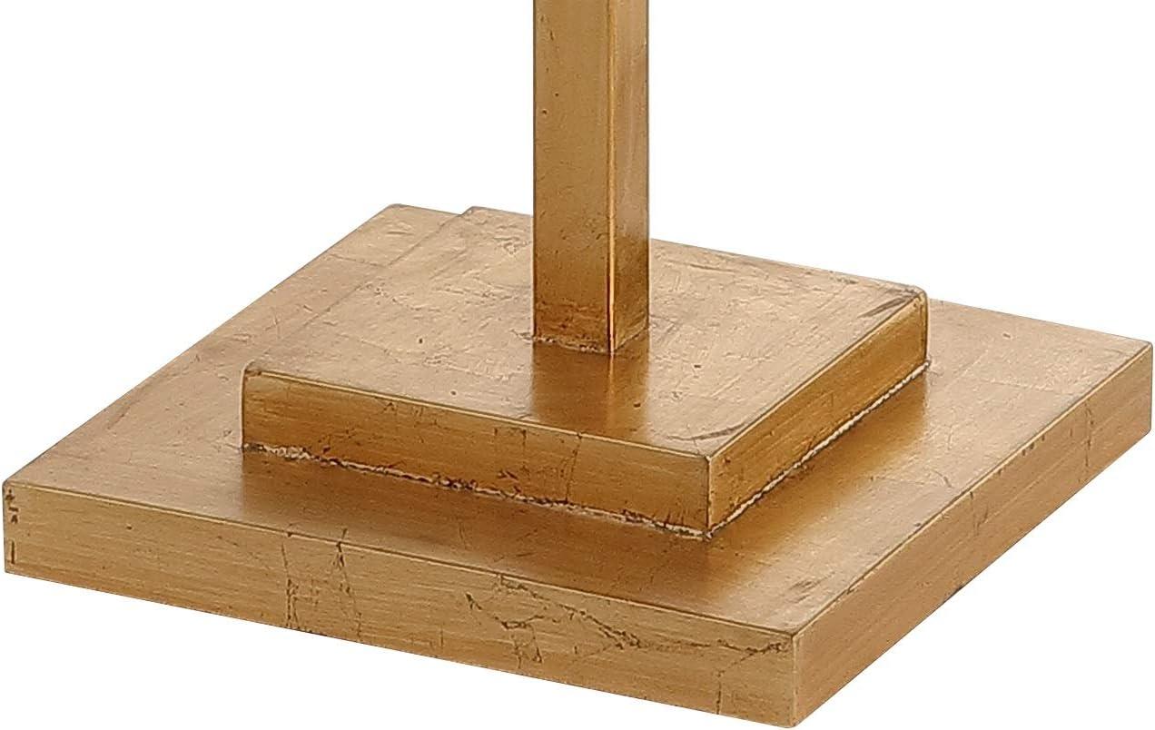 JONATHAN Y JYL3063A Windsor 61.5" Resin/Metal LED Floor Lamp, Contemporary, Modern, Transitional, Office, Living Room, Family Room, Dining Room, Bedroom, Hallway, Foyer, Gold Leaf