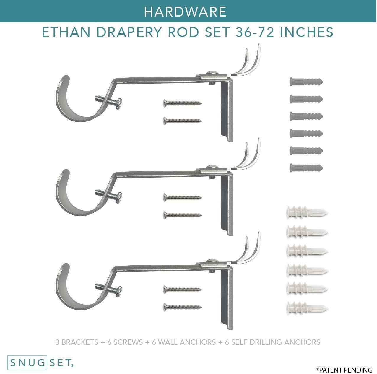 Steel Adjustable Single Curtain Rod