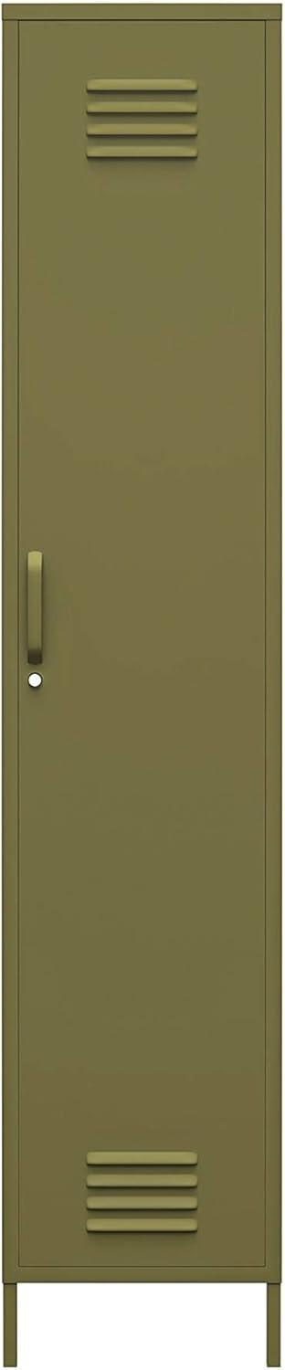 RealRooms Shadwick Single Metal Locker Storage Cabinet