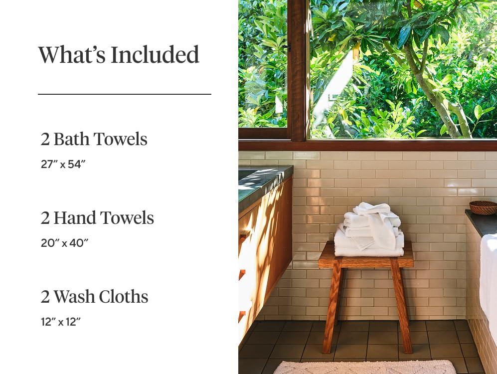 Gulf Blue Organic Cotton 6-Piece Towel Set