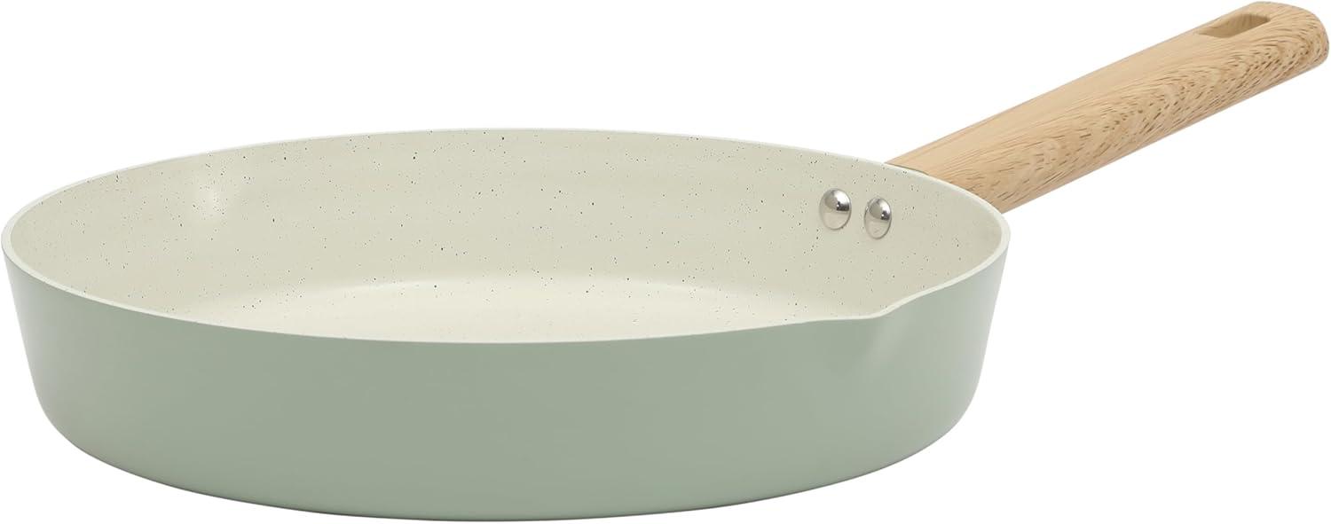 Gibson Gibson Home Marbleton Ceramic Nonstick Alumium 9.5 Inch Frying Pan
