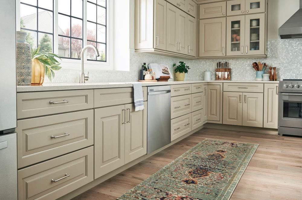 Victoria Polished Brass Bar Handle with Mounting Hardware