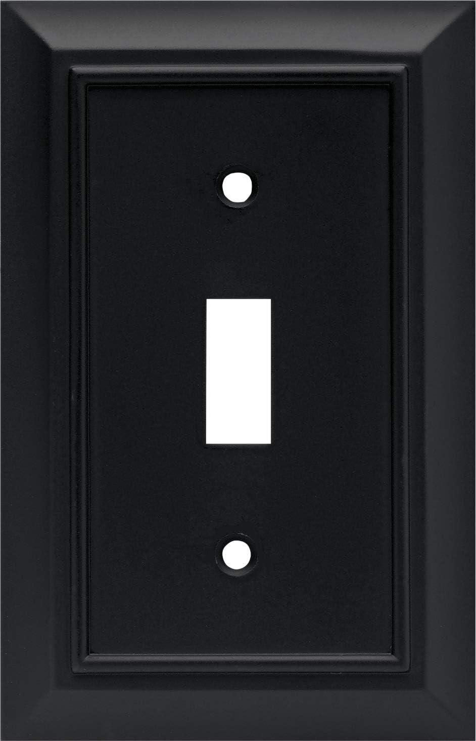 Architectural 1-Gang Toggle Light Switch Wall Plate