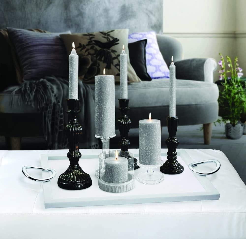 12 Piece Unscented Taper Candle Set
