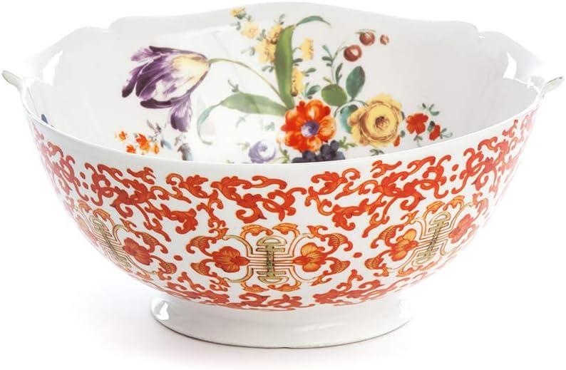 Hybrid Ersilia Multicolor Ceramic Salad Bowl