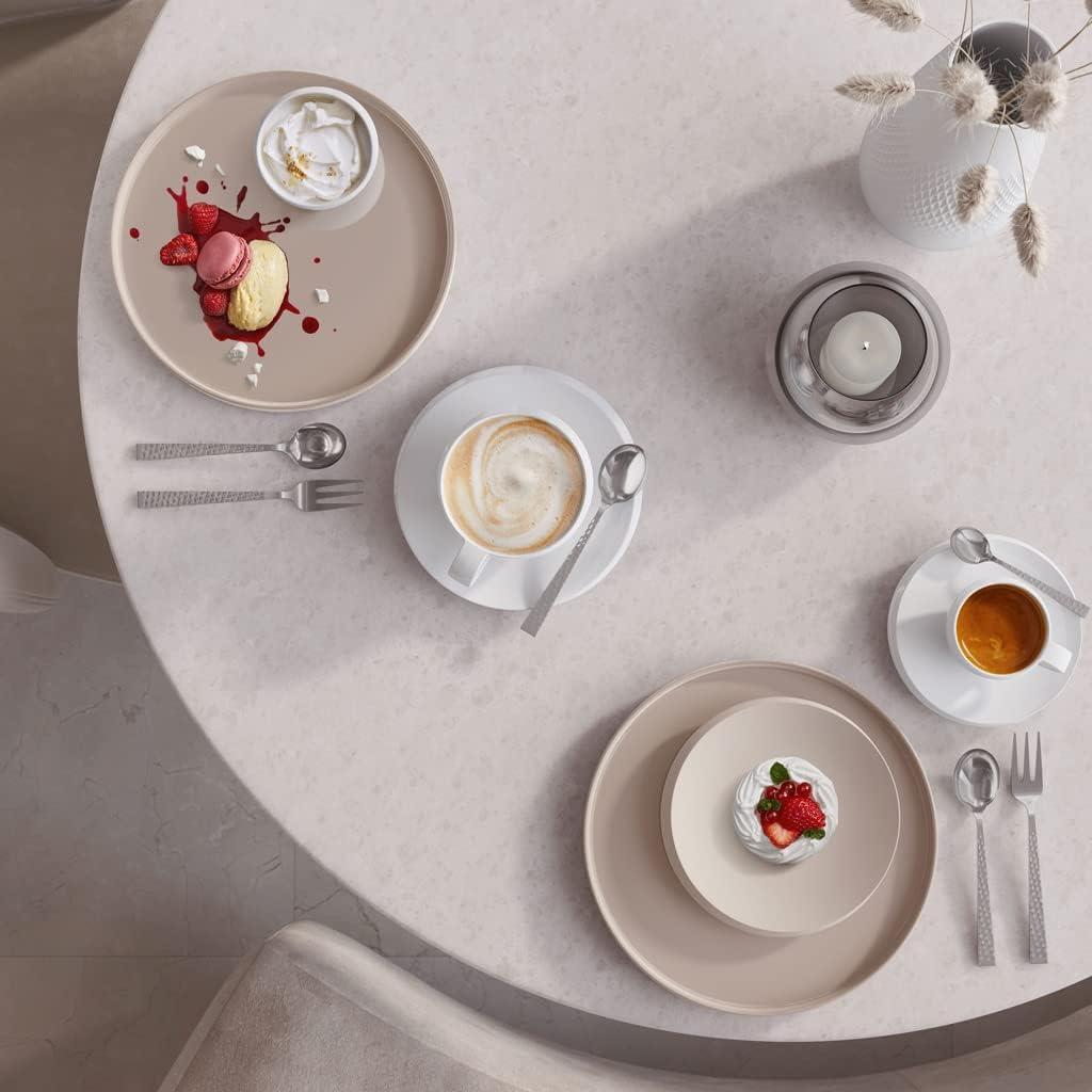 Elegant White Premium Porcelain Espresso Saucer