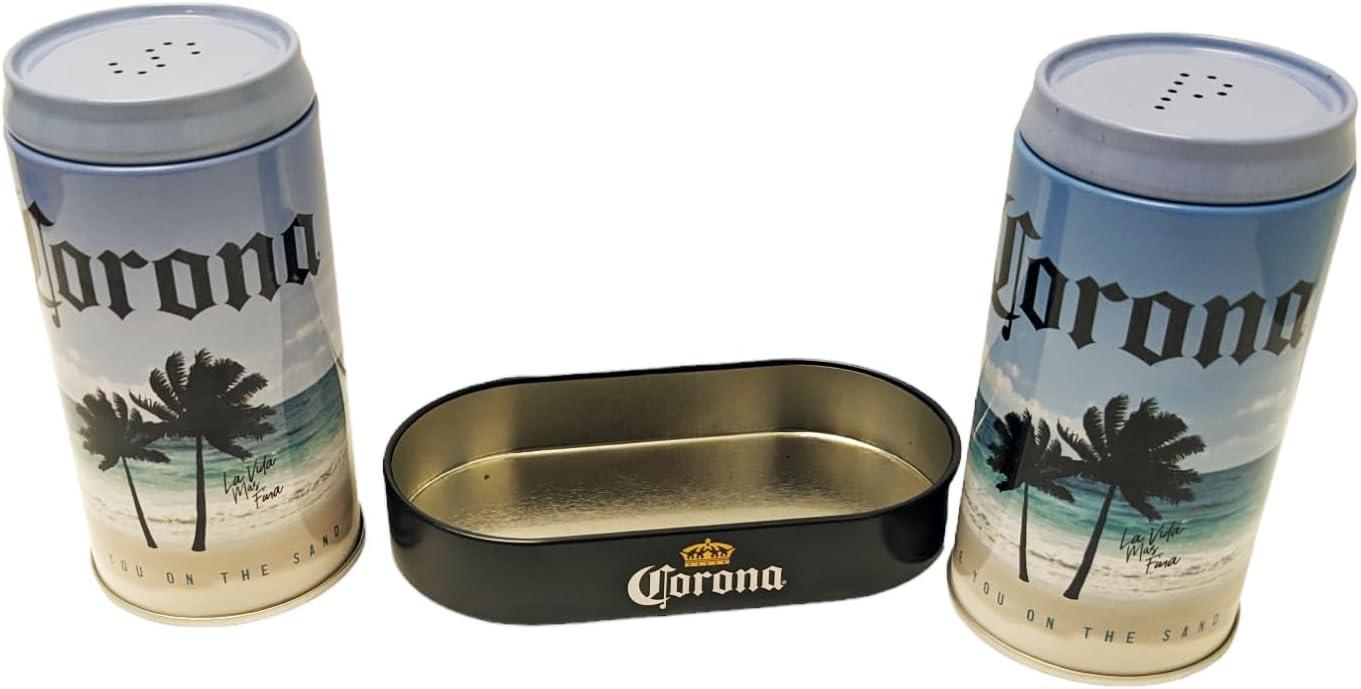 The Tin Box Company, Tin Salt and Pepper Set, Corona 2024