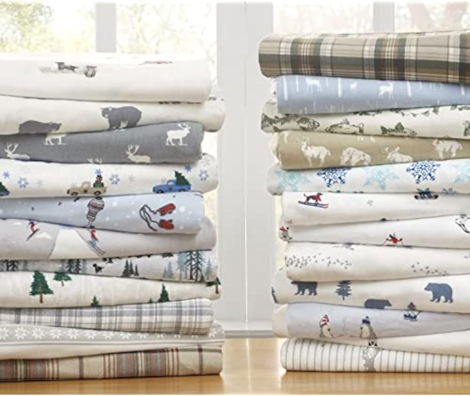 Eddie Bauer Cozy Cotton Flannel Sheet Sets