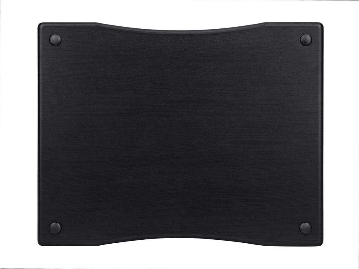 Monolith Amplifier/Component Stand XL - Black, Open Air Design, Scratch-Resistant, Hold Up to 200lbs. Perfect Way to Organize AV Components