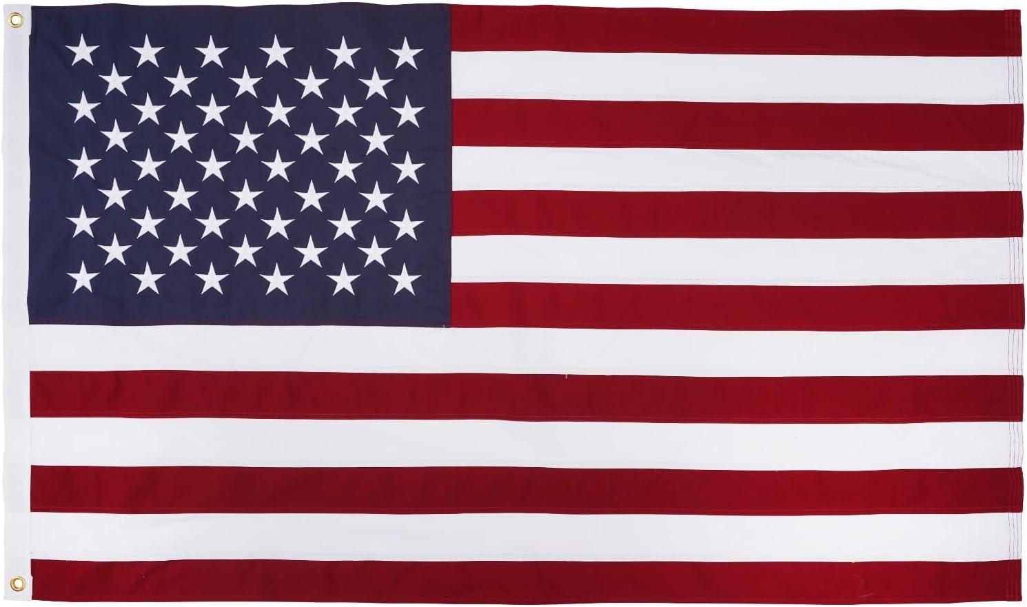 Allied Flag 5 x 9.5 FT Official Memorial Burial American Flag