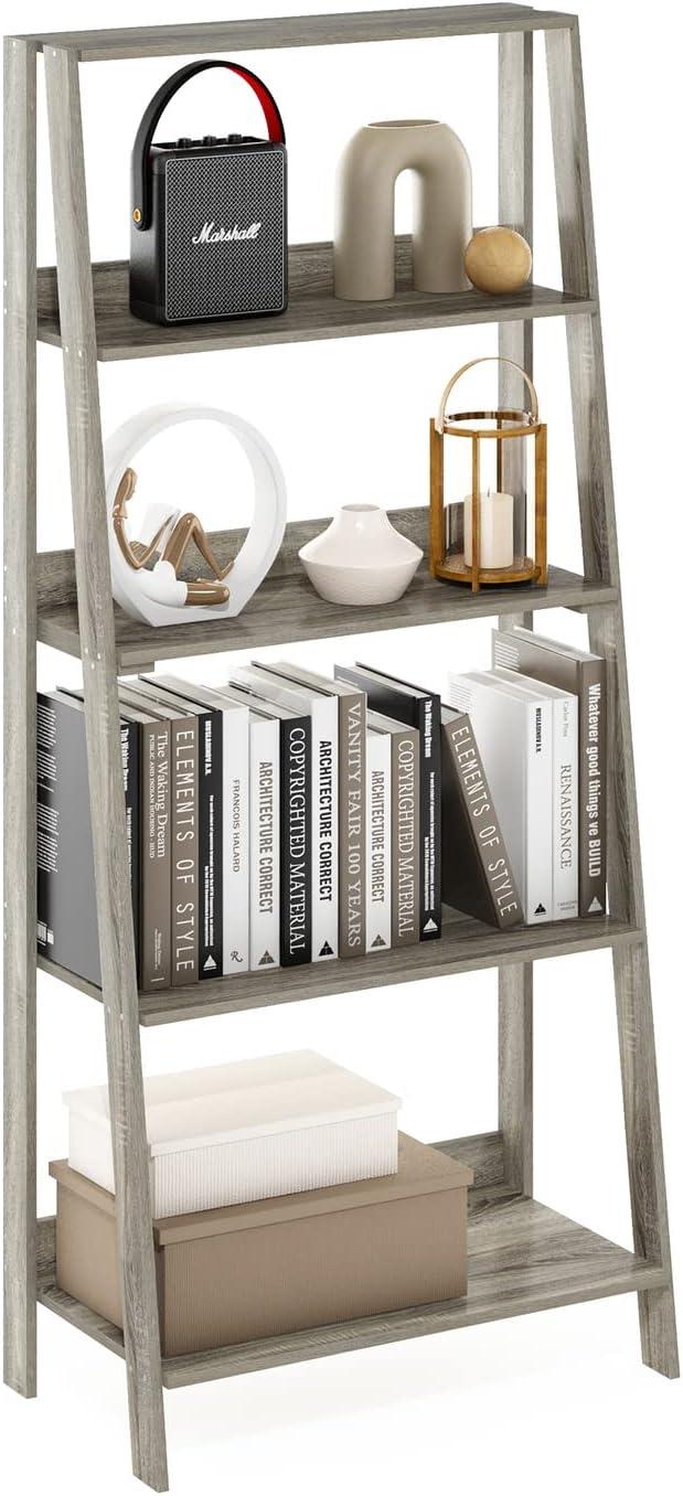 AKLOV 5-Tier Ladder Bookcase Display Shelf