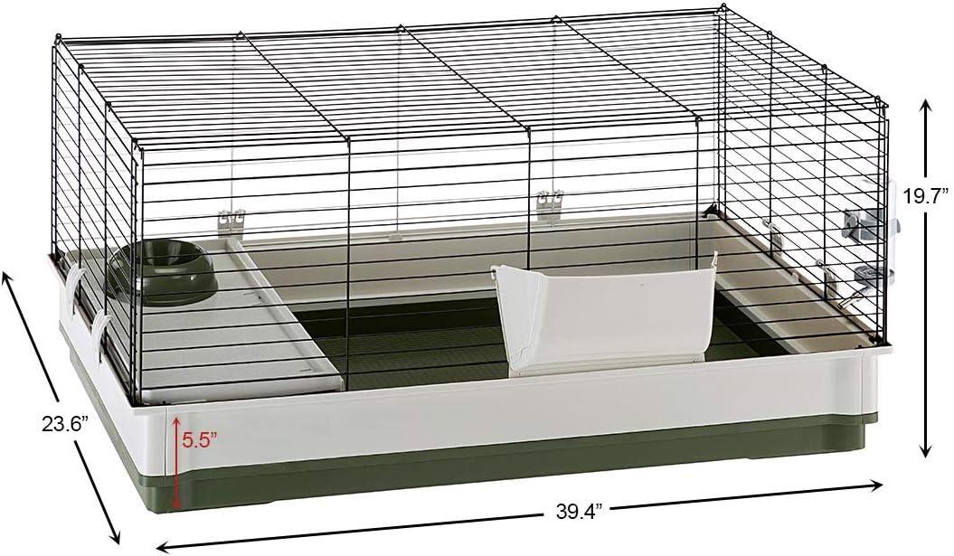 Midwest Homes For Pets Ferplast Krolik Rabbit Cage Deluxe
