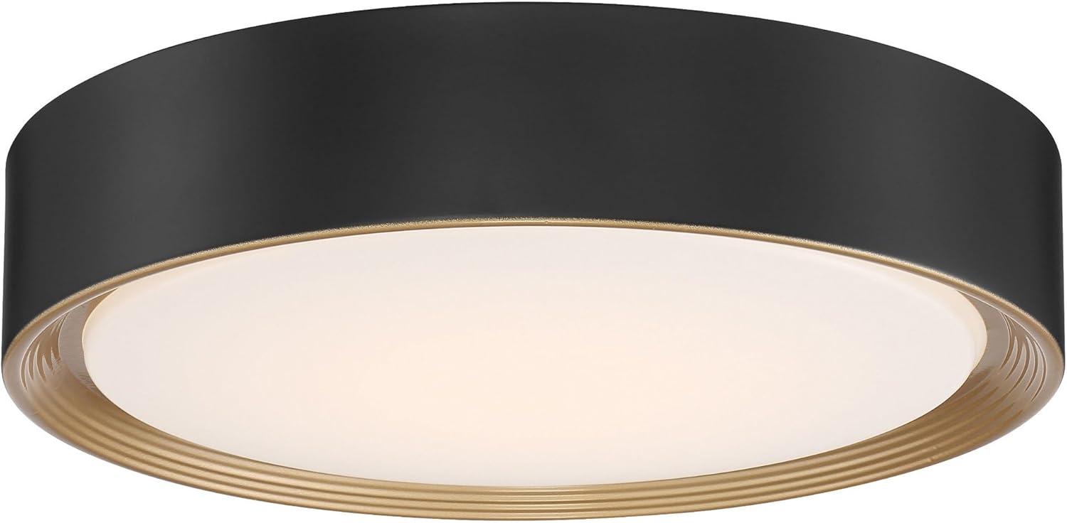 Access Lighting Malaga 1 - Light Flush Mount in  Matte Black