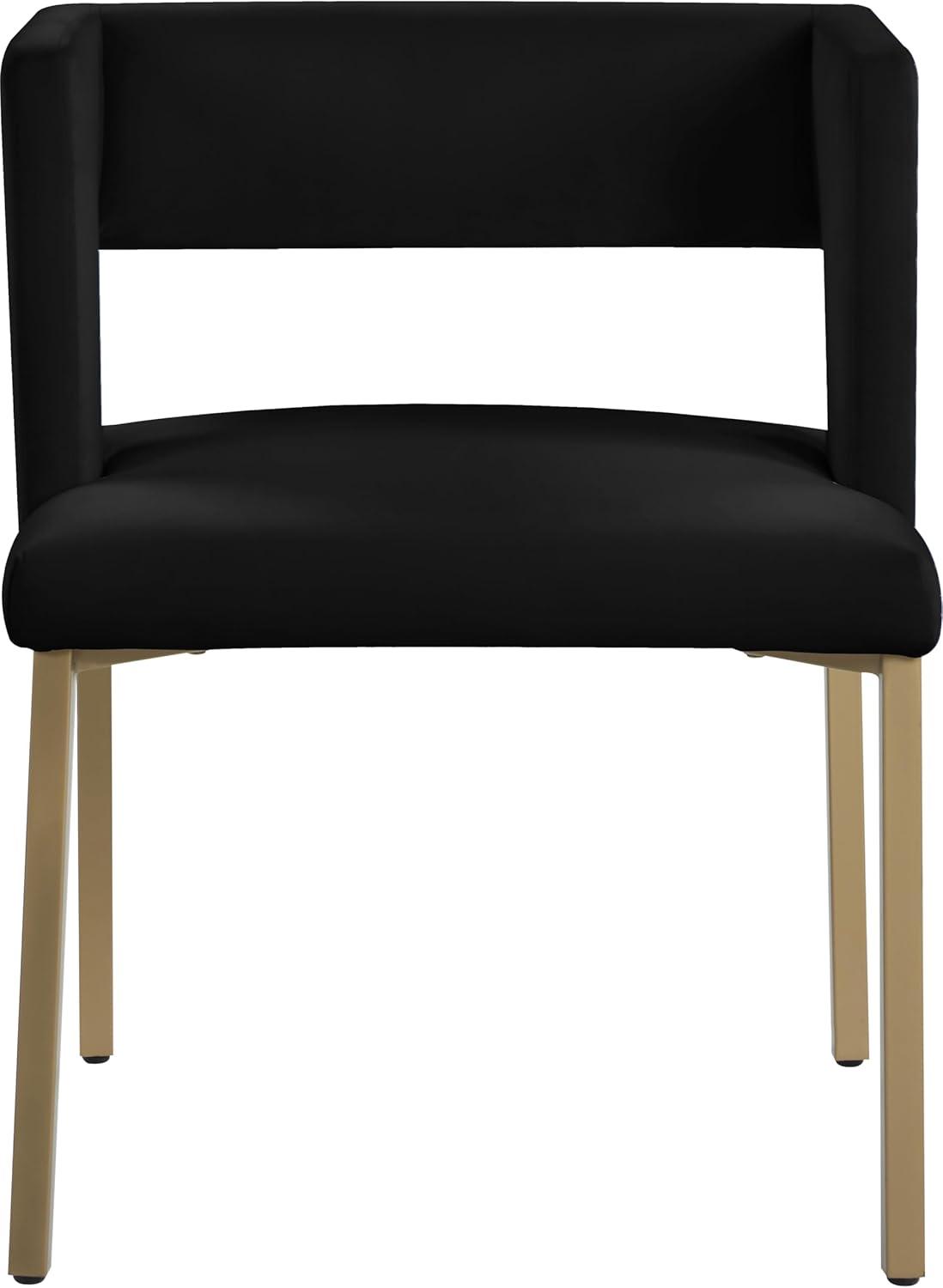 Inga 19'' H Velvet Upholstered Side Chair