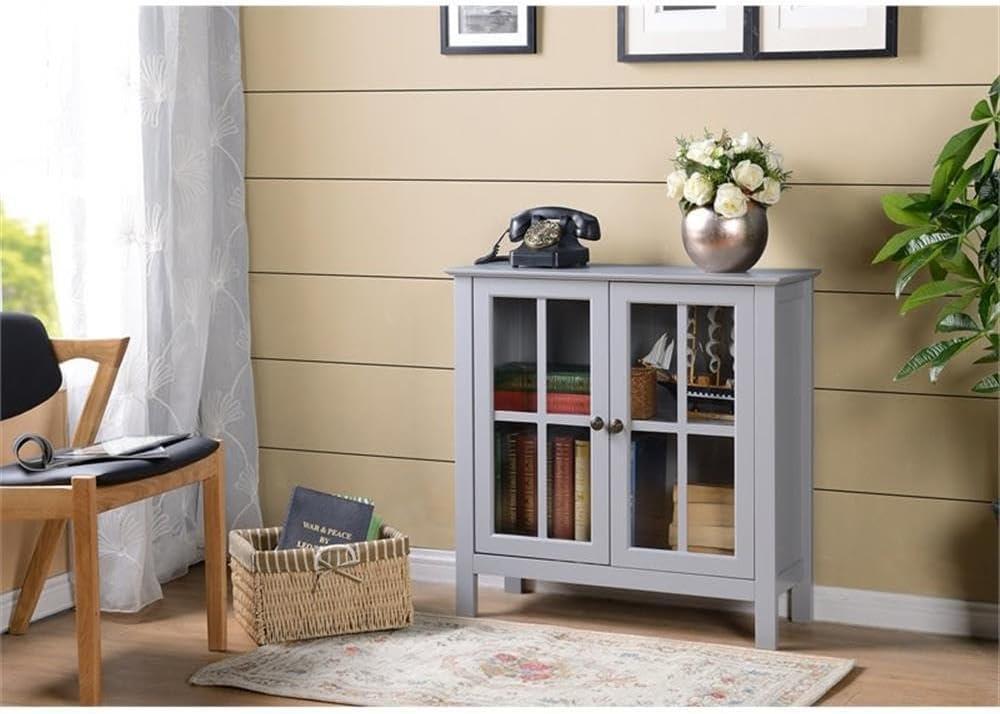 Medium-density Fireboard Accent Cabinet