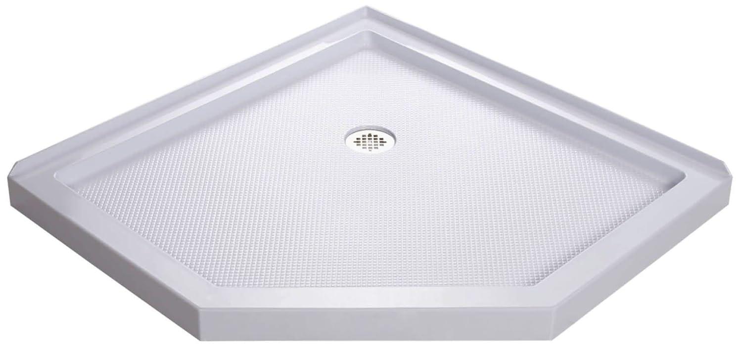 DreamLine Prism Plus 42" x 74.75" Rectangle Hinged Shower Enclosure with Base Included