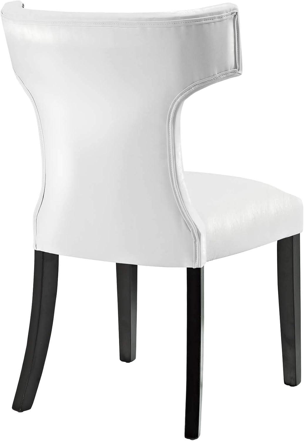 Curve Vinyl Dining Chair