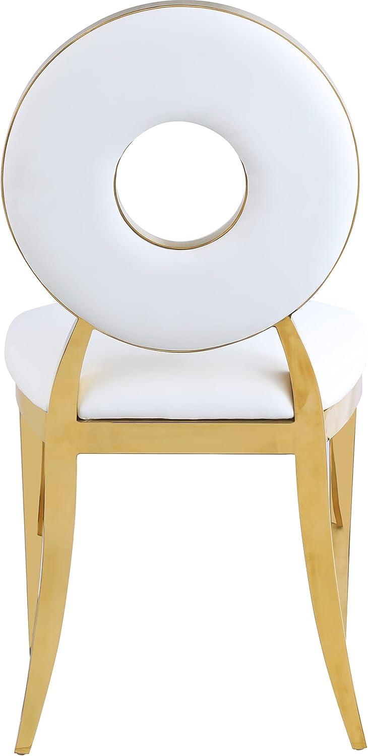 Willa Arlo™ Interiors Cantu 19.5'' H Faux Leather Upholstered Side Chair (Set of 2)