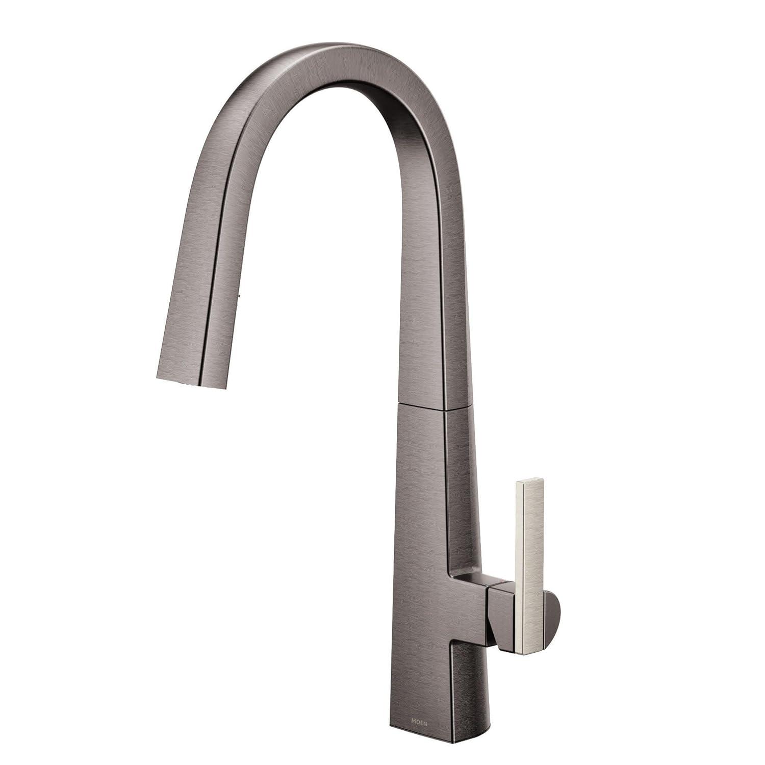 Nio Pull Down Single Handle Kitchen Faucet With Accessories