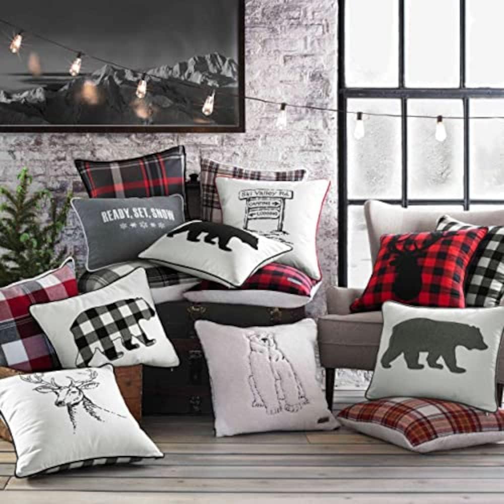 Eddie Bauer Eddie Bauer Wallace Sherpa Throw Pillow