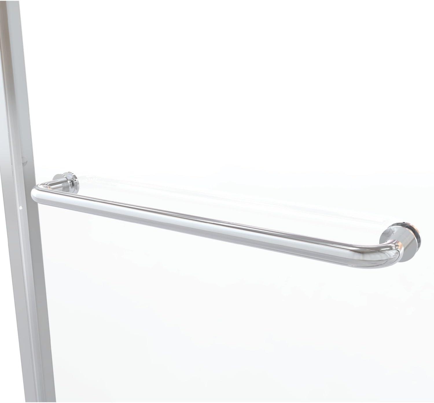 Infinity 43" W x 47'' W x 70" H Semi-Frameless Shower Door