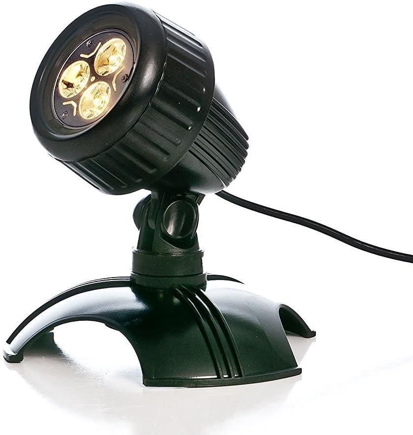 Set of 3 Warm White LED Outdoor Landscape Spotlights