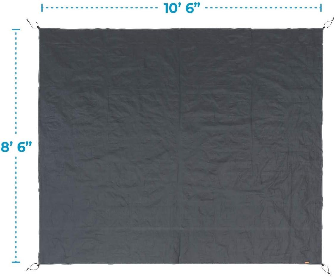Gray Polyethylene Water Resistant Camping Tent Footprint