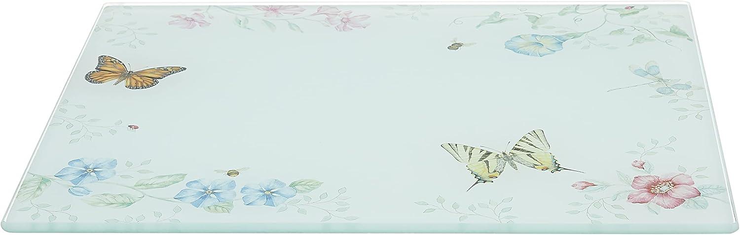 Lenox Butterfly Meadow Glass Cutting Board Large