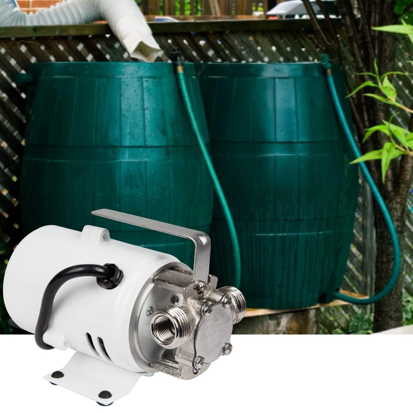 Little Giant 555113, Model 370, Series Pony Pump, Non-Submersible Utility/Transfer Pump, 1/10 HP, 115 Volts, 360 GPH at 1 ft, 6 ft Cord