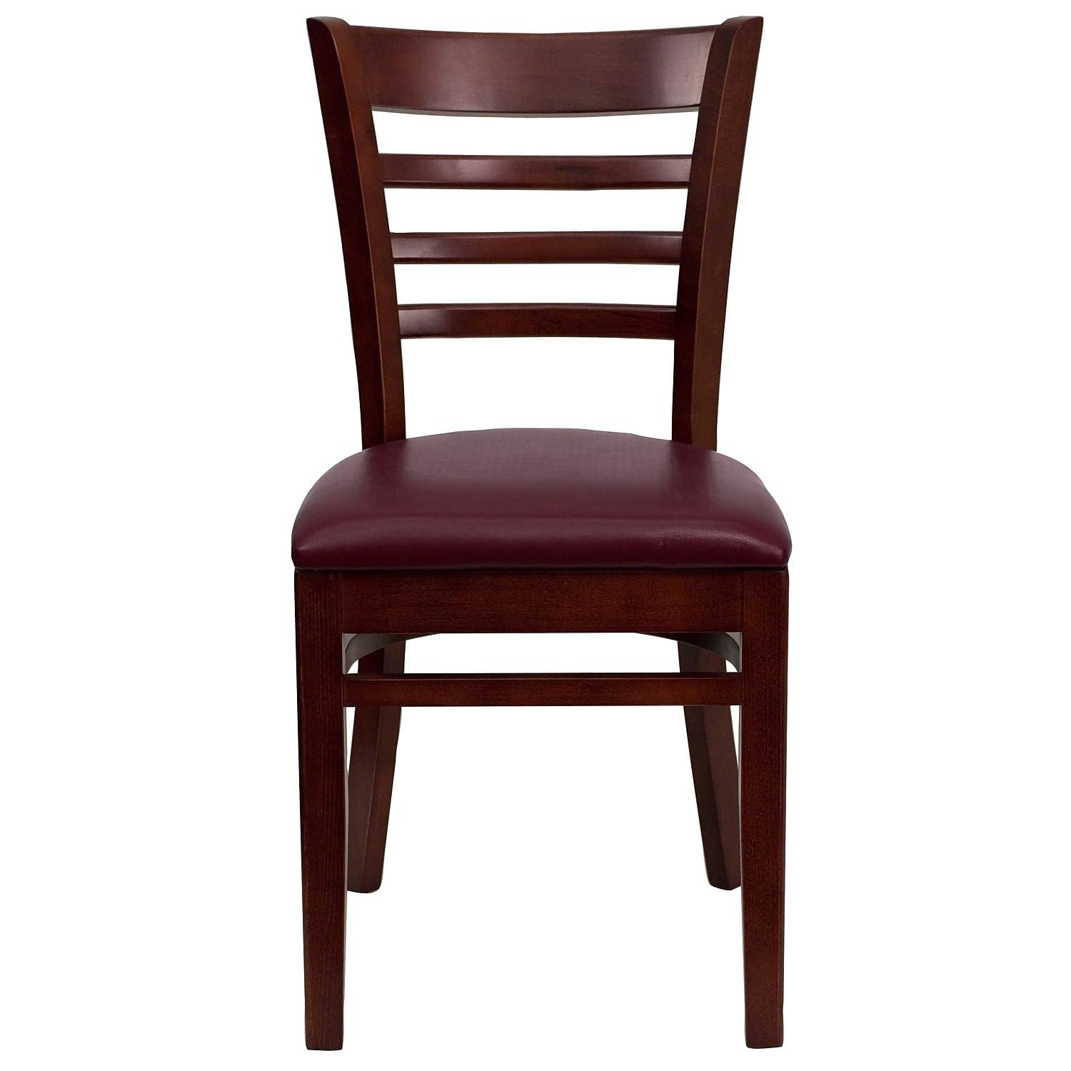 Red Barrel Studio® Ladder Back Wooden Restaurant Chair