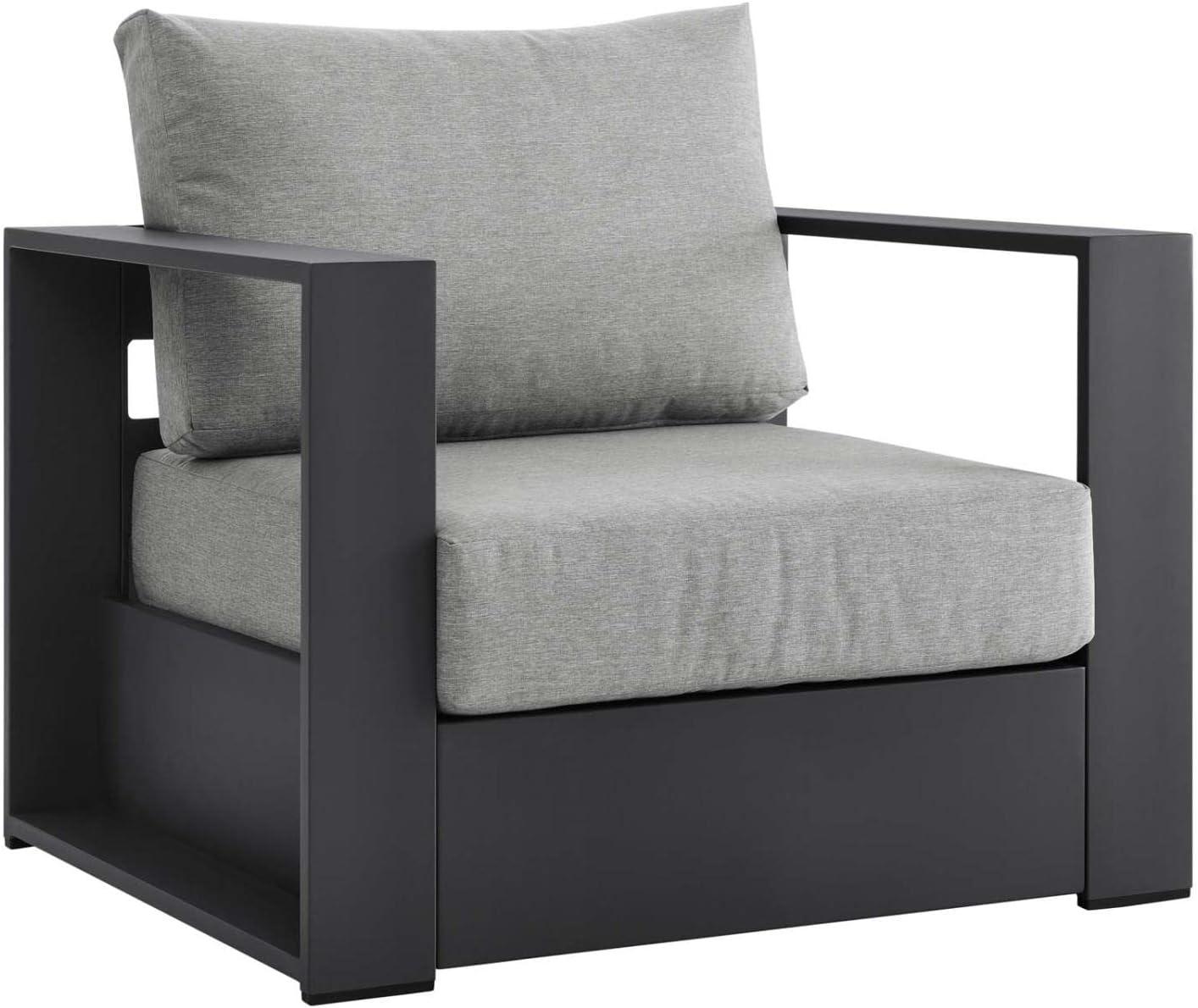 Modway Modway Tahoe Outdoor Patio Powder-Coated Aluminum Armchair Set (Set of 2)