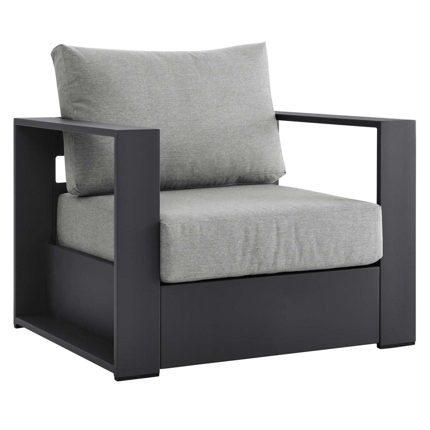Modway Modway Tahoe Outdoor Patio Powder-Coated Aluminum Armchair Set (Set of 2)