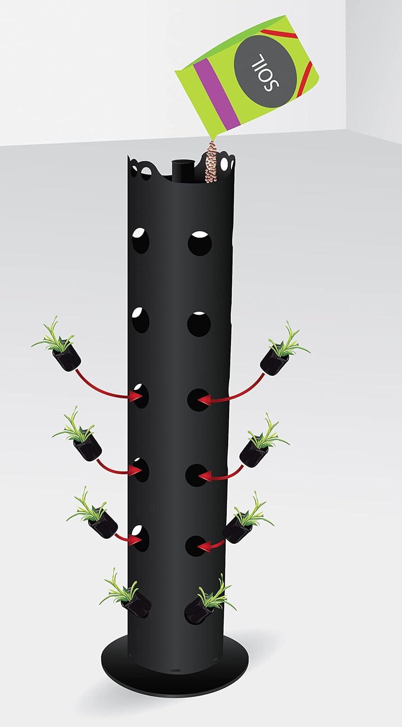 Flower Tower Freestanding Planter, 3-Feet