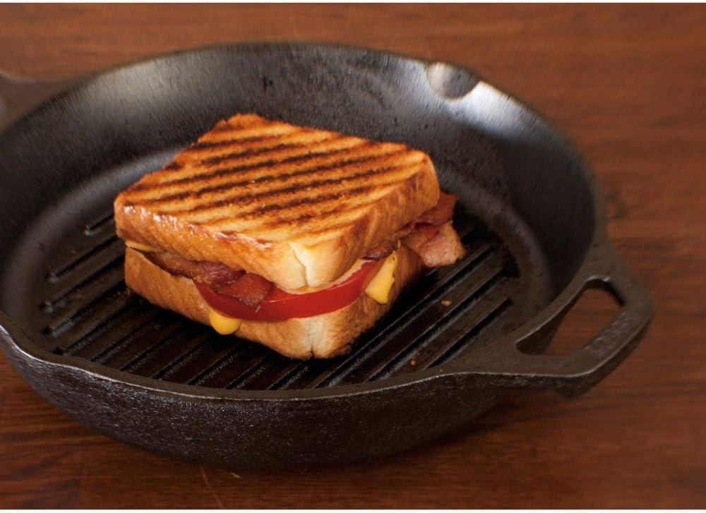 Lodge 10.25 in Nonstick Cast Iron Grill Pan