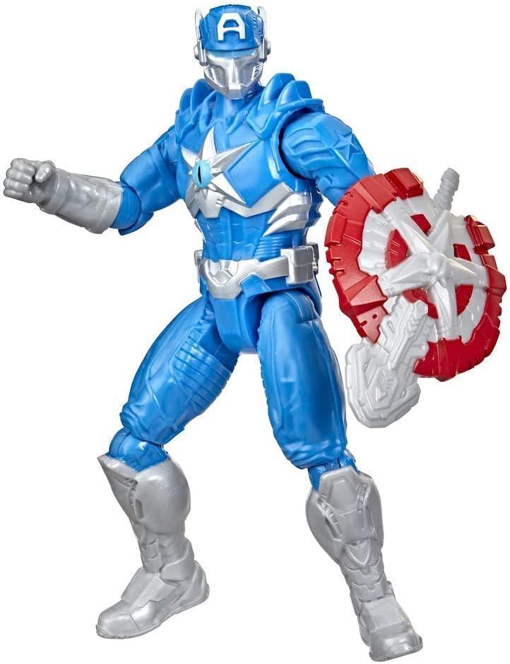 Marvel Avengers Mech Strike Monster Hunters Captain America Action Figure