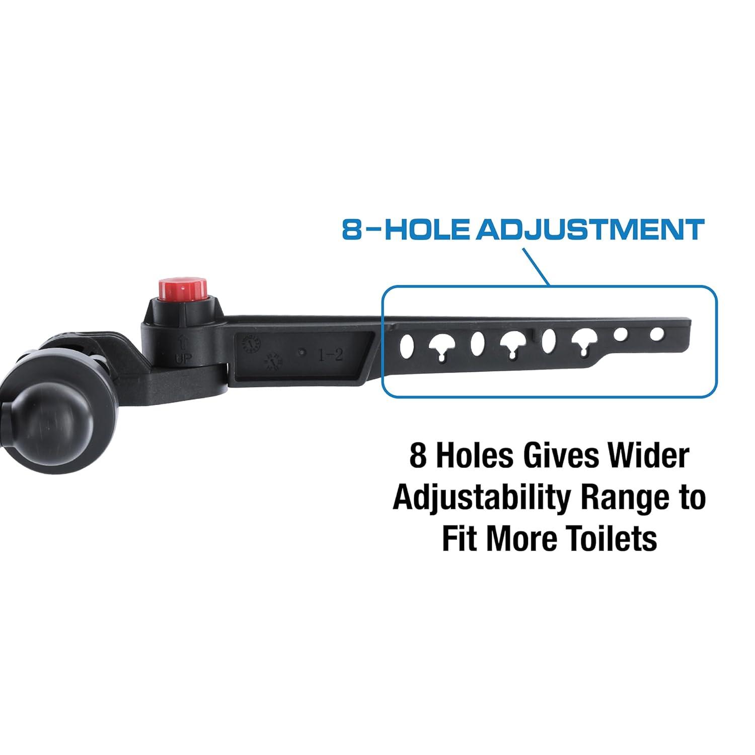 Danco 12061 Deco Toilet Tank Lever Replacement Handle with Front/Side/Angle/Side/Vertical Mount in Oil Rubbed Bronze