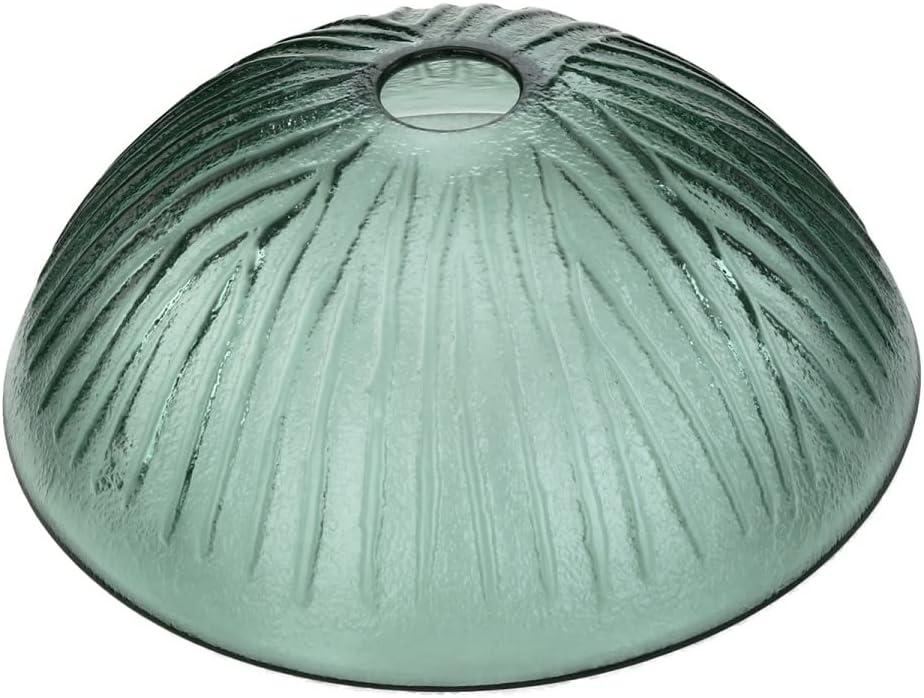 Bathroom Tempered Glass Vessel Sink With Drain Frosted Green Mini Bowl Basin