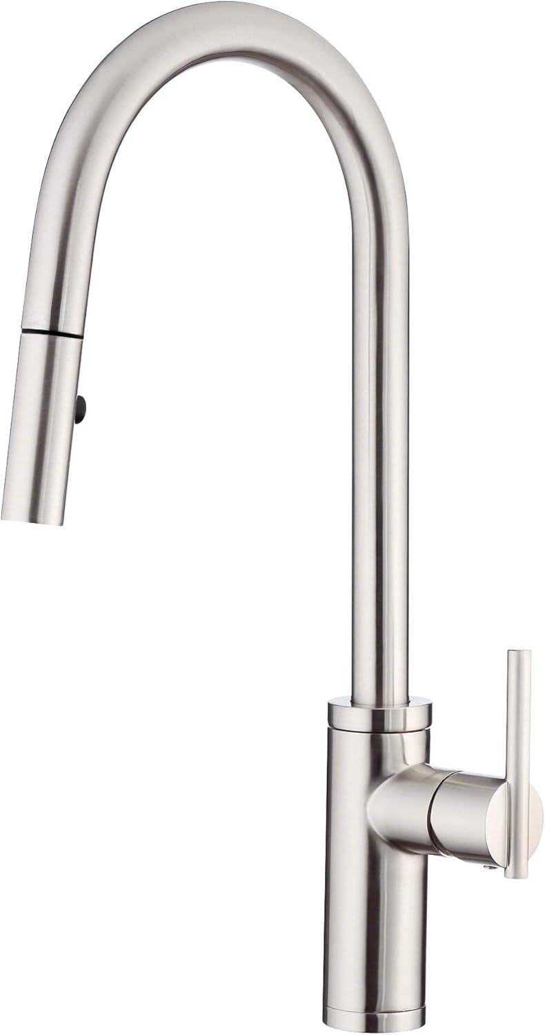 Parma Café Single Handle Pull-Down Kitchen Faucet