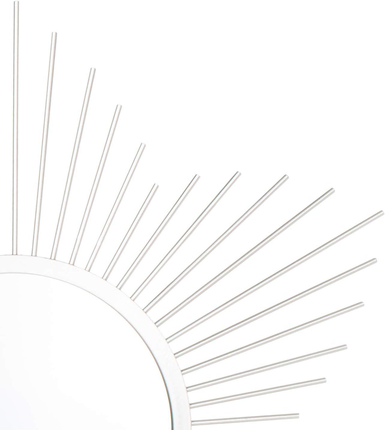 River Sunburst Mirror - Silver - Safavieh