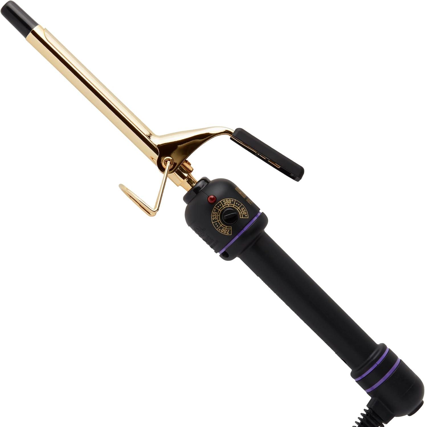 Hot Tools Pro Artist 24K Gold Curling Iron | Long Lasting, Defined Curls (1/2 in)