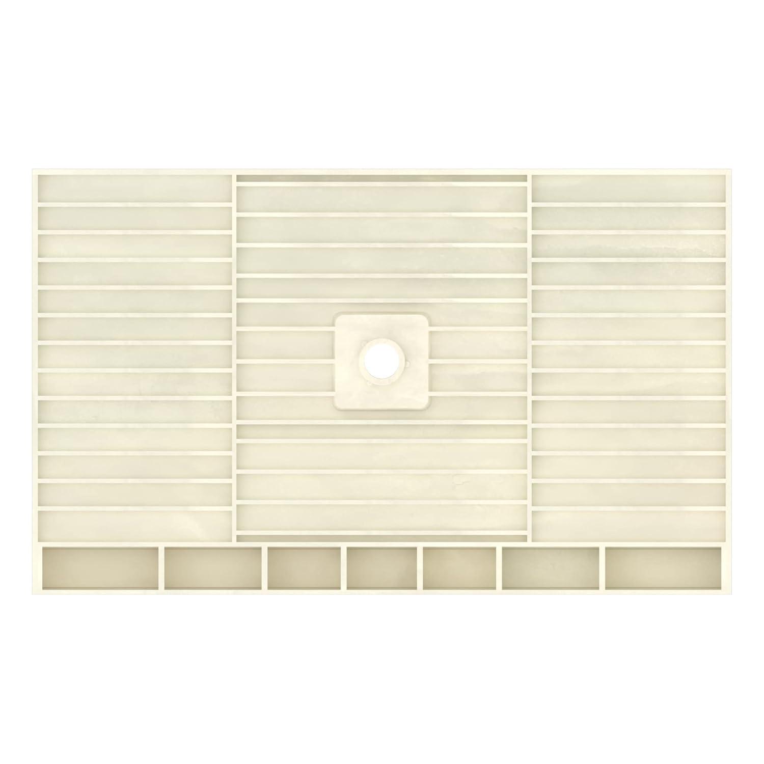 Tile Redi P3236c-Pvc Redi Base 36" X 32" Rectangular Shower Base - Chrome