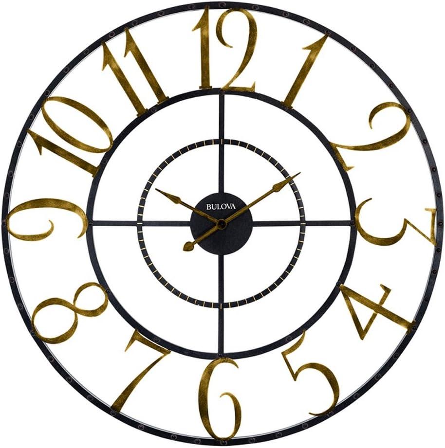 Bulova Metal Wall Clock