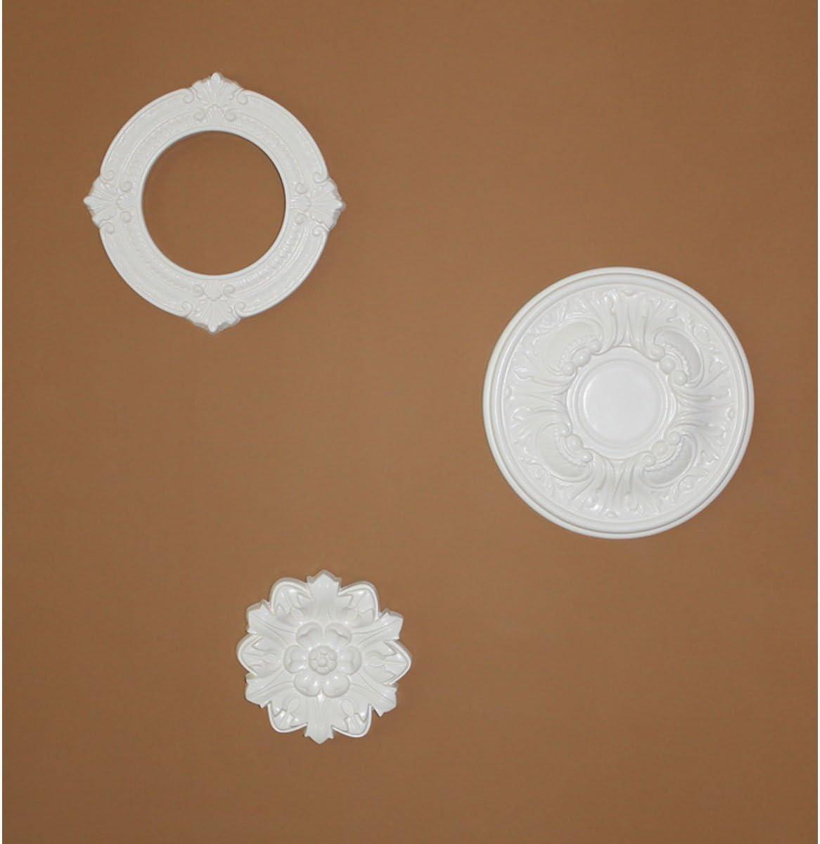 Primed Gray Urethane Wakefield Ceiling Medallion 11.75"