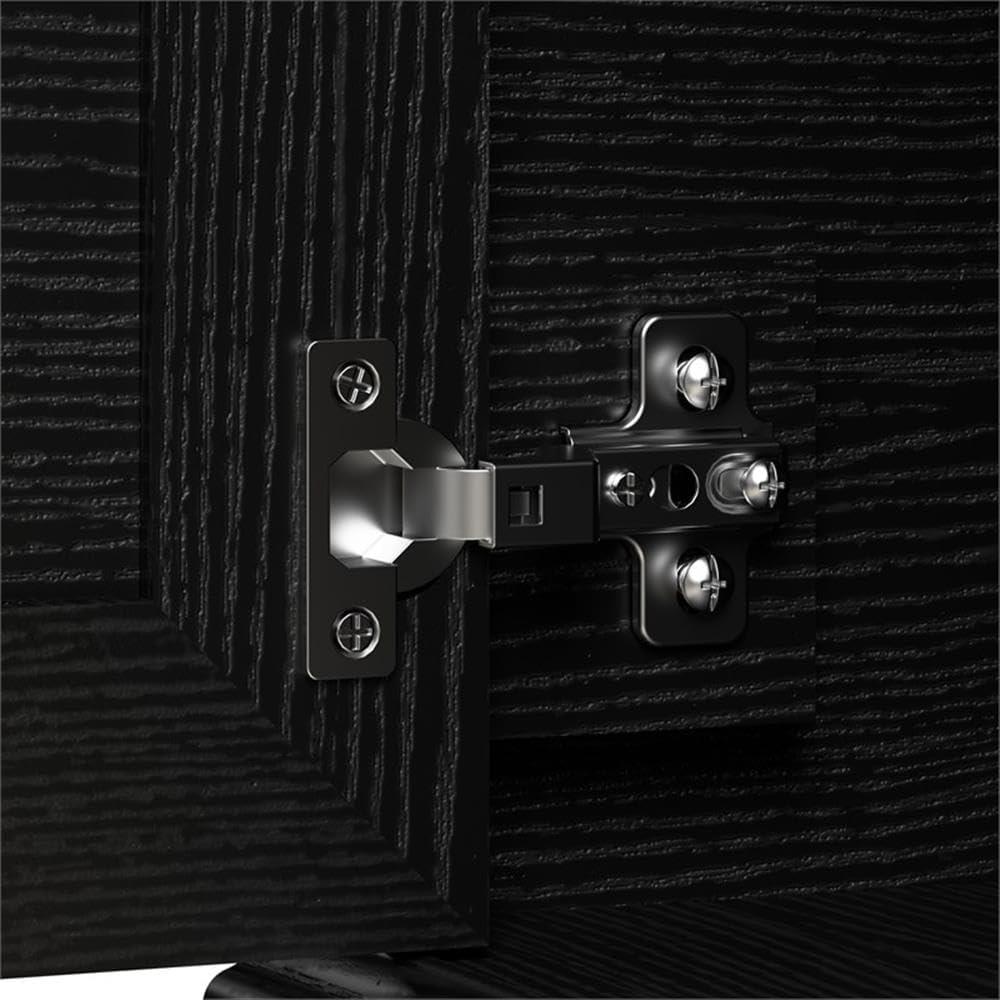 Woodland 40W Hall Tree and Shoe Bench w/ Doors in White Maple - Engineered Wood