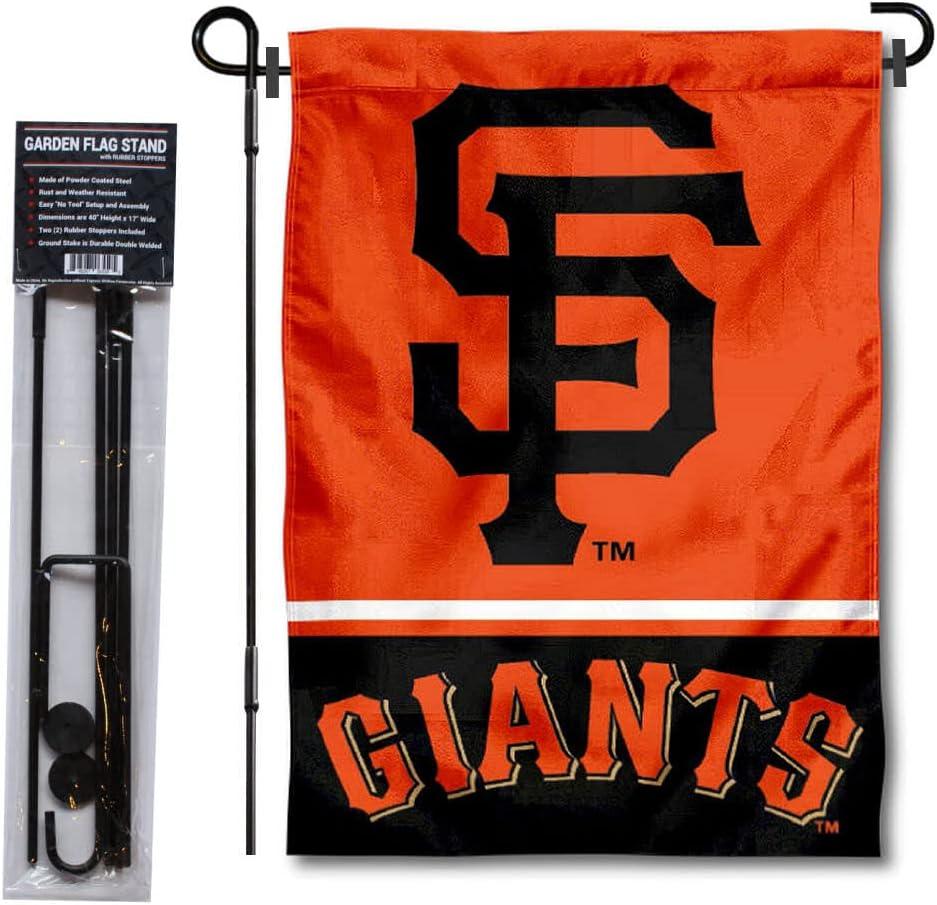 San Francisco Giants Patriotic Polyester Garden Flag