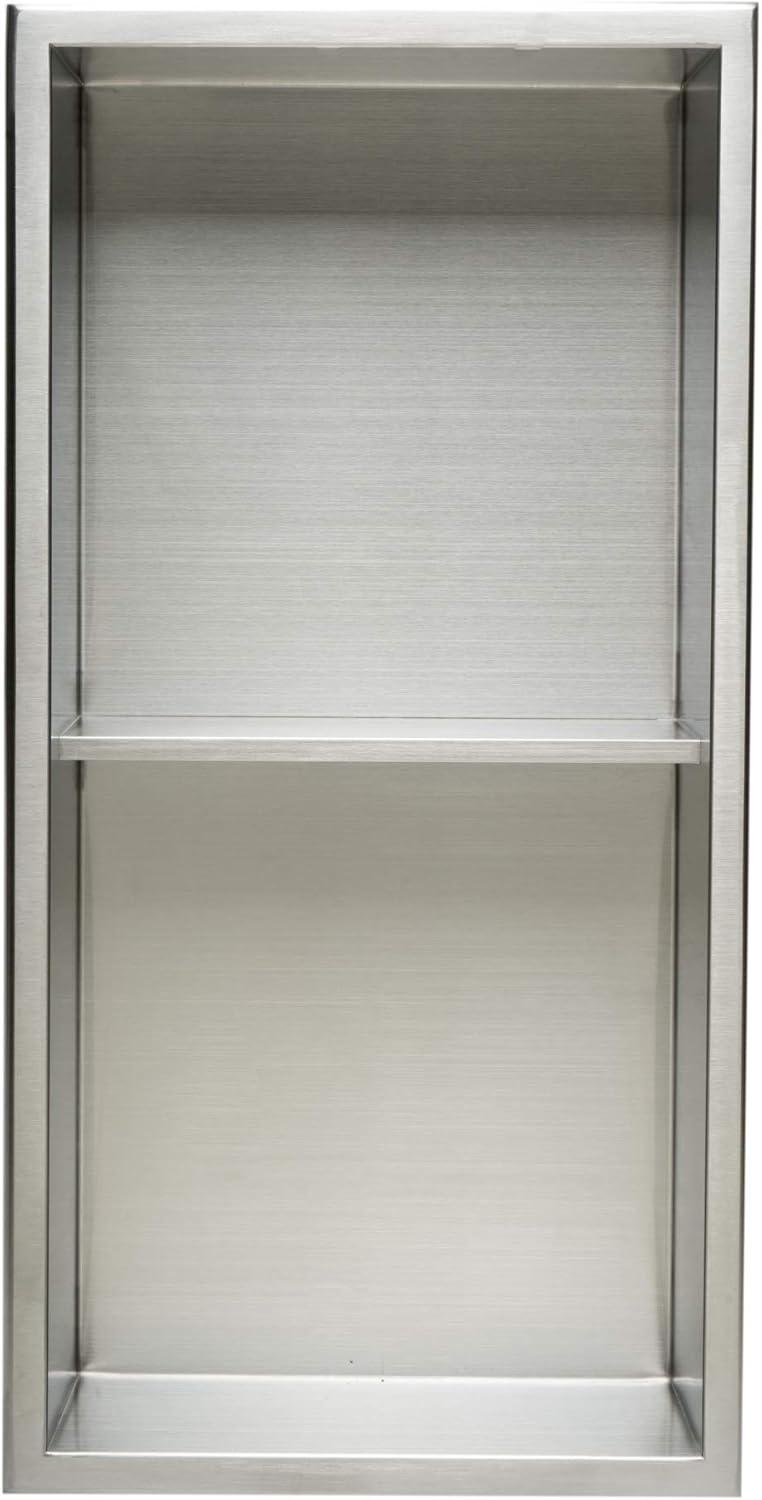 Stainless Steel Double Shower Niche