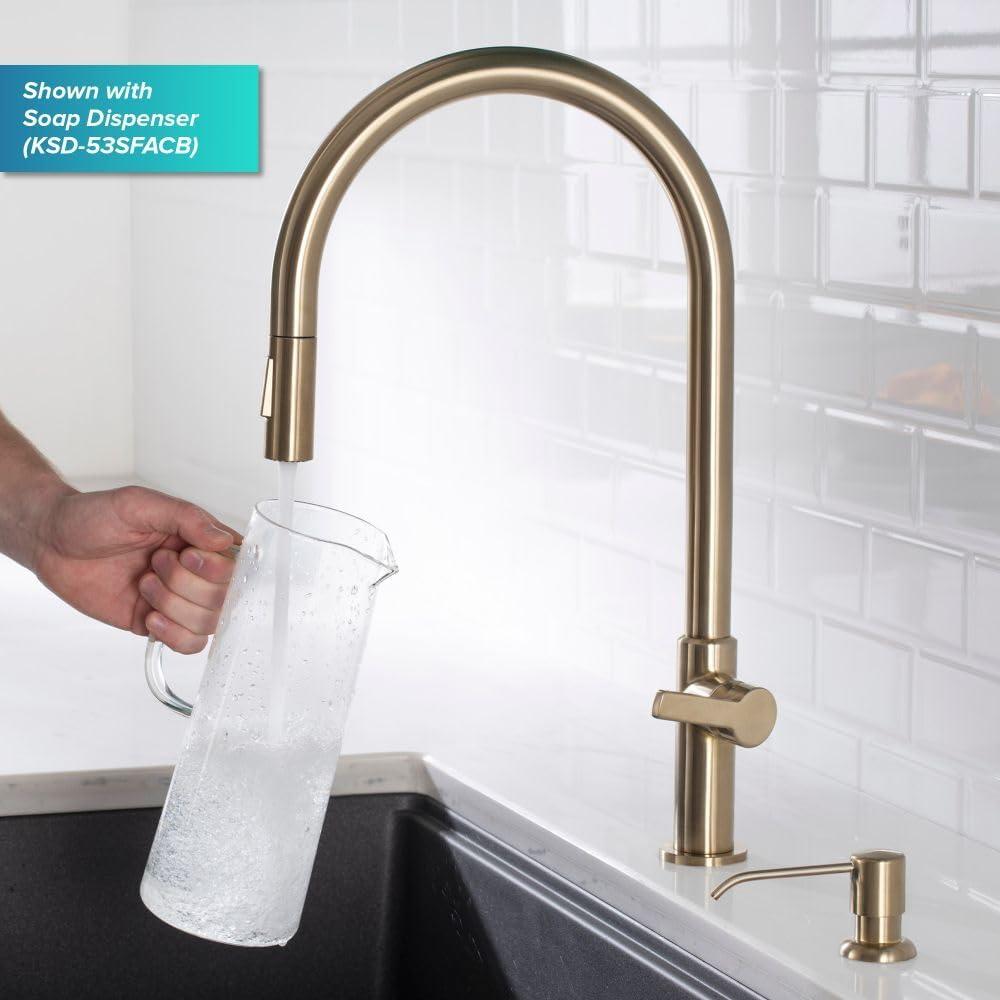 Oletto Single Handle Pull-Down Kitchen Faucet