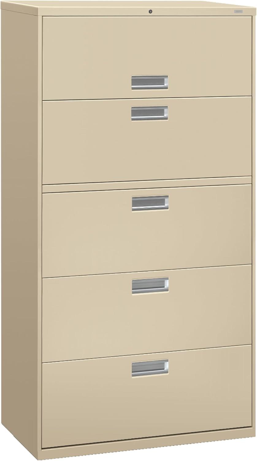 HON Brigade 5 Drawer Lateral Filing Cabinet