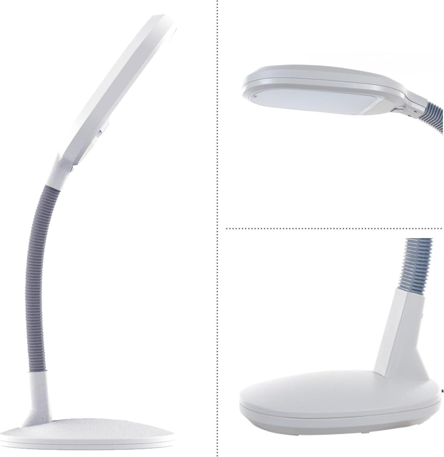 Hastings Home LED Sunlight Desk Lamp With Dimmer Switch